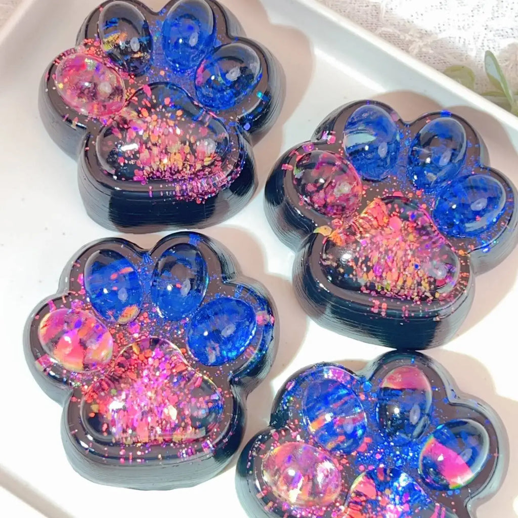 Rainbow Cat Paw TSquishy