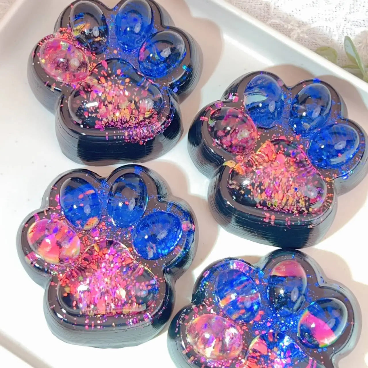 Rainbow Cat Paw TSquishy