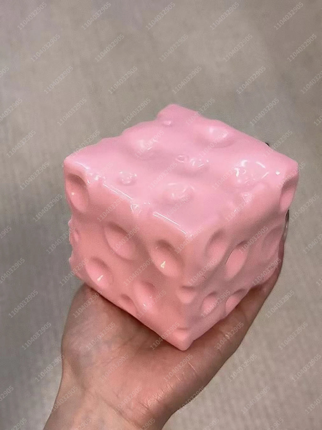 Jumbo Cheese Cube Squishy