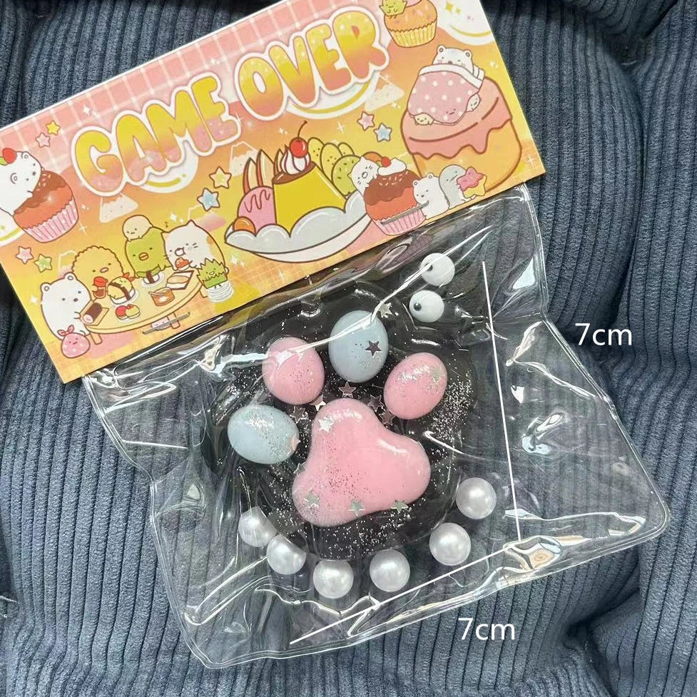 Rainbow Cat Paw TSquishy