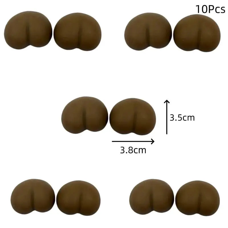 10Pcs Funny Mochi TSquishy