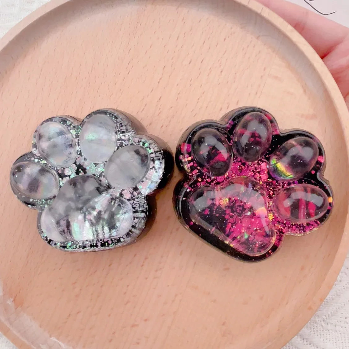 Rainbow Cat Paw TSquishy