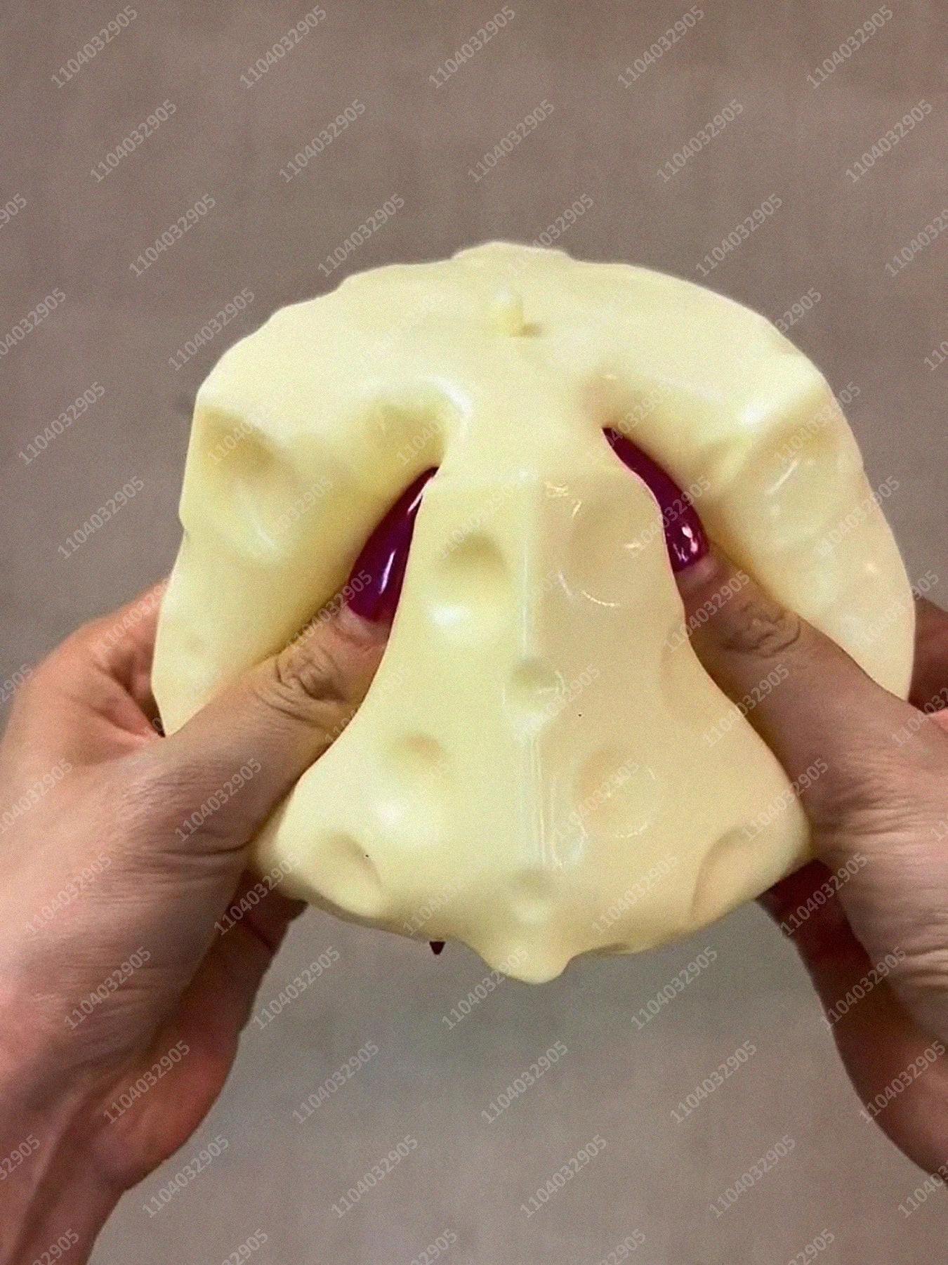 Jumbo Cheese Cube Squishy